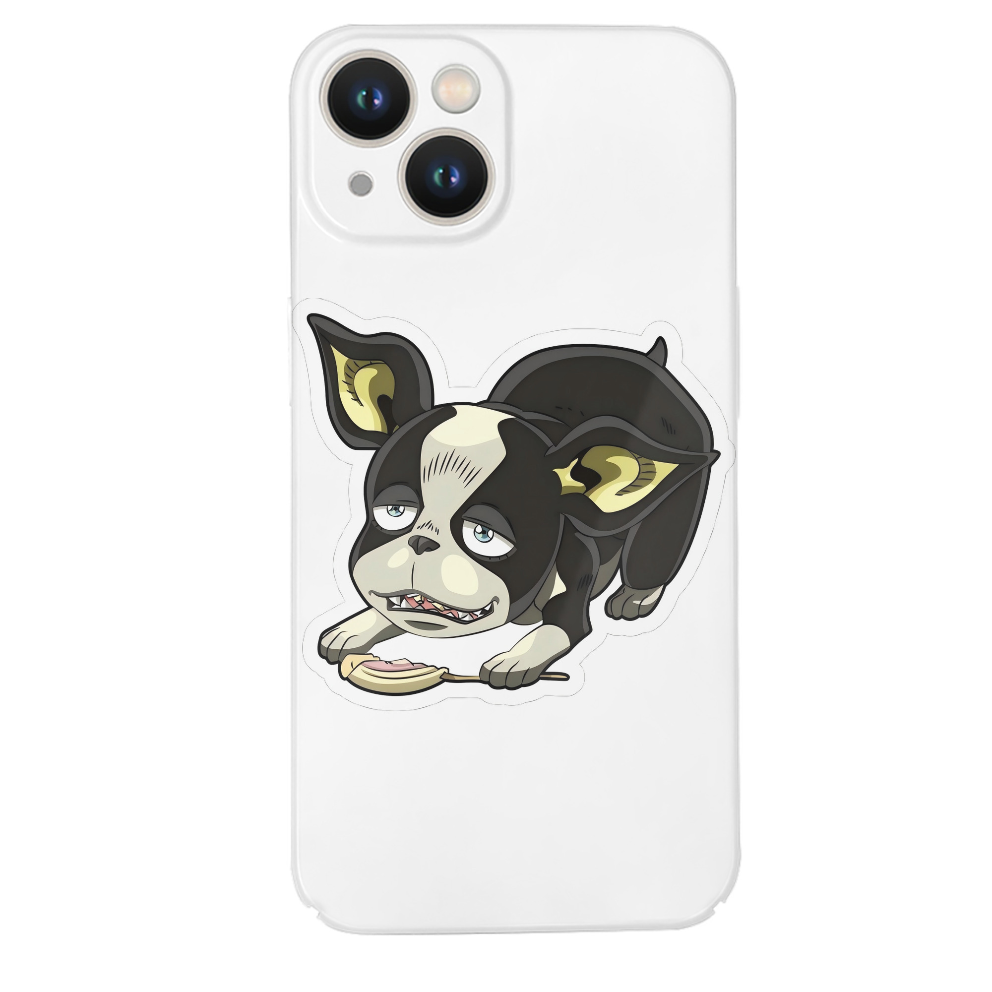 （画像用） ジョジョの奇妙な冒険 イギー JoJo's Bizarre Adventure Iggy 【iPhone 14シリーズ対応】ハードケース
